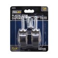 Projex 1-5/8 in. D Plastic Caster 50 lb 2 pk 9559/ACE